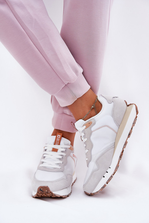 zamšādas Gaisma sporta apavi Sieviešu Big Star RR274235 HI-POLY SYSTEM smilšu krāsas zamšādas Gaisma sporta apavi Sieviešu Big Star RR274235 HI-POLY SYSTEM smilšu krāsas