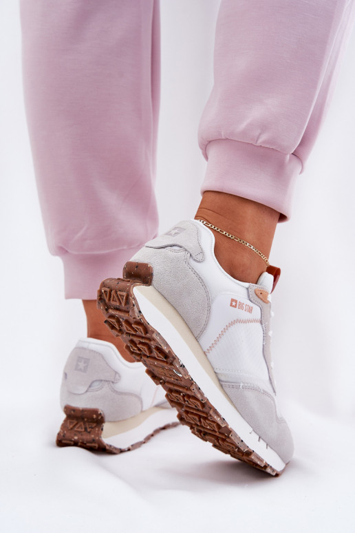 zamšādas Gaisma sporta apavi Sieviešu Big Star RR274235 HI-POLY SYSTEM smilšu krāsas zamšādas Gaisma sporta apavi Sieviešu Big Star RR274235 HI-POLY SYSTEM smilšu krāsas