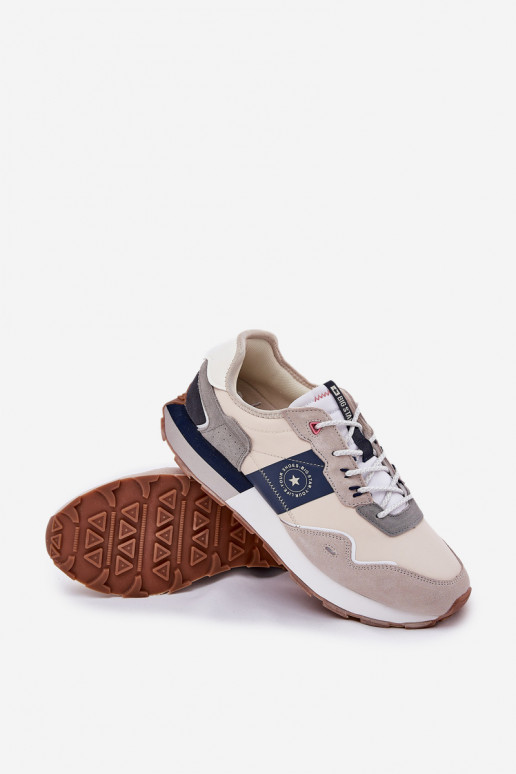 zamšādas Sneakers modeļa apavi Vīriešiem ar platformu Big Star RR174471 Hi-Poly System Pelēkas krāsas zamšādas Sneakers modeļa apavi Vīriešiem ar platformu Big Star RR174471 Hi-Poly System Pelēkas krāsas