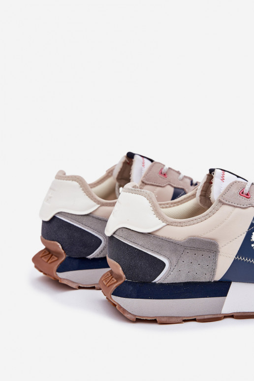 zamšādas Sneakers modeļa apavi Vīriešiem ar platformu Big Star RR174471 Hi-Poly System Pelēkas krāsas zamšādas Sneakers modeļa apavi Vīriešiem ar platformu Big Star RR174471 Hi-Poly System Pelēkas krāsas