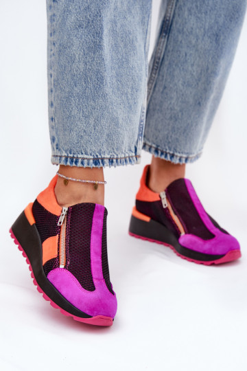Sneakers modeļa apavi Tā irciejka 06853-15 melnas krāsas