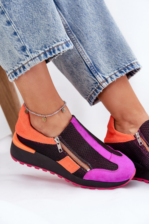 Sneakers modeļa apavi Tā irciejka 06853-15 melnas krāsas Sneakers modeļa apavi Tā irciejka 06853-15 melnas krāsas