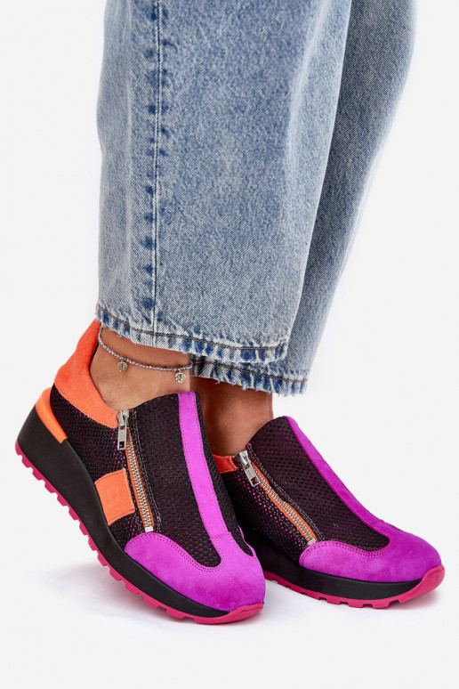 Sneakers modeļa apavi Tā irciejka 06853-15 melnas krāsas Sneakers modeļa apavi Tā irciejka 06853-15 melnas krāsas