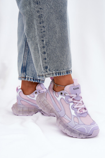 Āda Sneakers modeļa apavi Sieviešu GOE RR2N4081 Violeta krāsa