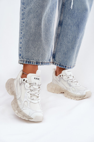 Āda Sneakers modeļa apavi Sieviešu GOE RR2N4083 smilšu krāsas