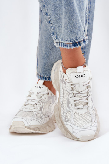 Āda Sneakers modeļa apavi Sieviešu GOE RR2N4083 smilšu krāsas 2