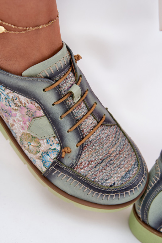 Āda apavi Sieviešu Rakstaina Tā irciejka 06784-09 Zaļas krāsas