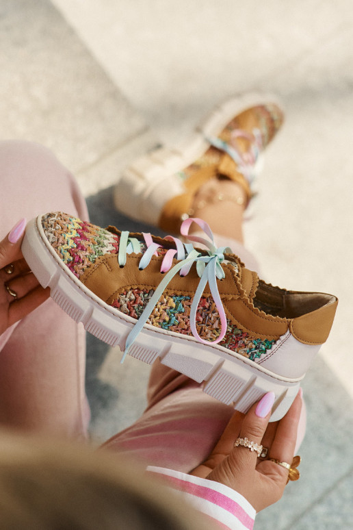 Sieviešu Āda apavi Tā irciejka 05850-29 Dažādu krāsu