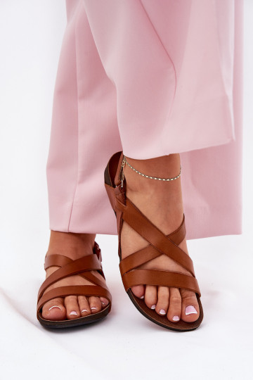 zempapēžu Sieviešu basenes Sieviešu Zazoo 40032 brūnas krāsas 2