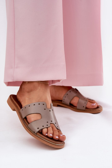 Zazoo 40326 Sieviešu Čības Ar dekoratīviem izgriezumiem smilšu krāsas 2