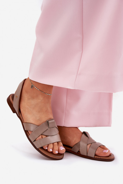 Zazoo 40185 Ērti Āda Ievelkamas smilšu krāsas Zazoo 40185 Ērti Āda Ievelkamas smilšu krāsas