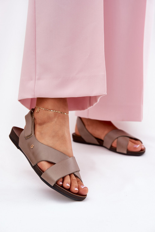 Sieviešu basenes ar lipīgām aizdarēm Zazoo 40141 smilšu krāsas