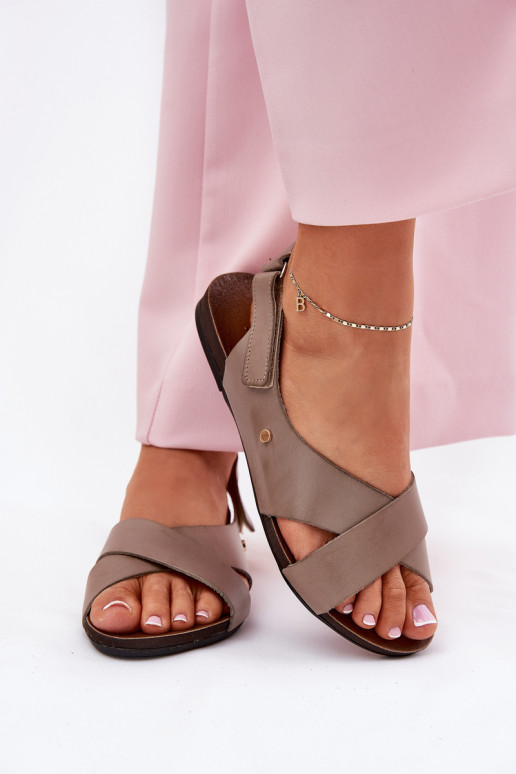 Sieviešu basenes ar lipīgām aizdarēm Zazoo 40141 smilšu krāsas