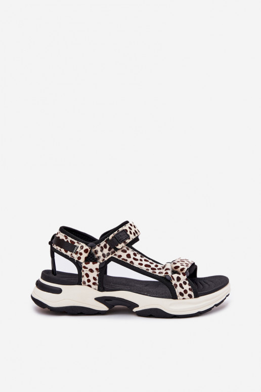 Sieviešu basenes ar lipīgām aizdarēm D.Franklin DFSH406002 Melns-smilšu krāsas Sieviešu basenes ar lipīgām aizdarēm D.Franklin DFSH406002 Melns-smilšu krāsas