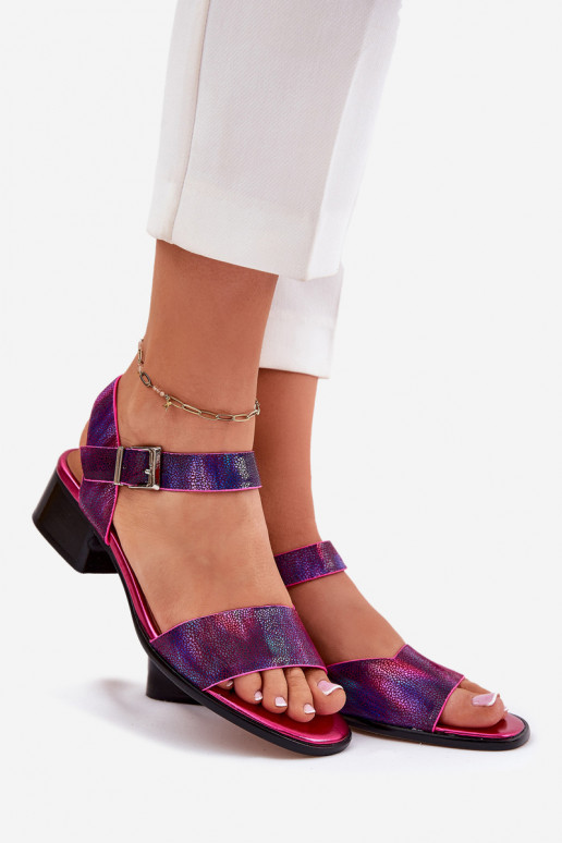 Sieviešu basenes Sieviešu ar papēdi Tā irciejka N6802-15 rozā krāsas