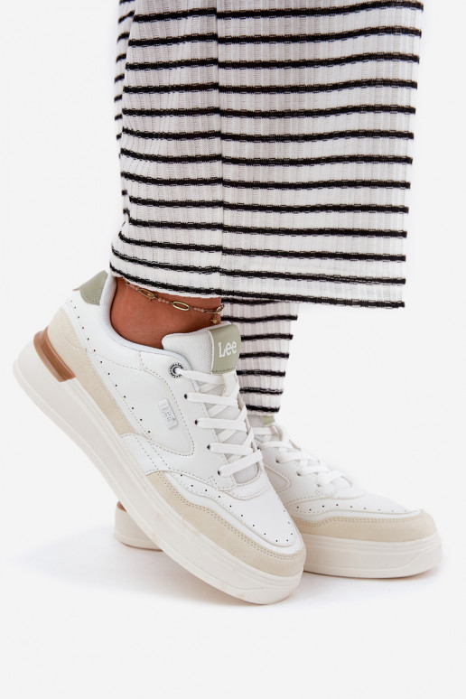 Sneakers modeļa apavi Sieviešu ar platformu LEE EMMA INOMEN LOIN 50251014.04L smilšu krāsas Sneakers modeļa apavi Sieviešu ar platformu LEE EMMA INOMEN LOIN 50251014.04L smilšu krāsas