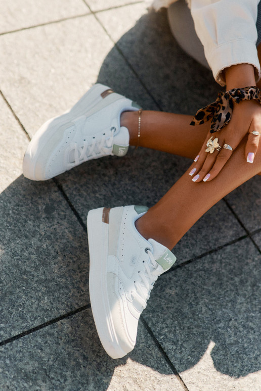 Sneakers modeļa apavi Sieviešu ar platformu LEE EMMA INOMEN LOIN 50251014.04L smilšu krāsas Sneakers modeļa apavi Sieviešu ar platformu LEE EMMA INOMEN LOIN 50251014.04L smilšu krāsas