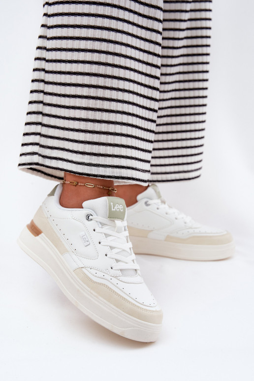 Sneakers modeļa apavi Sieviešu ar platformu LEE EMMA INOMEN LOIN 50251014.04L smilšu krāsas Sneakers modeļa apavi Sieviešu ar platformu LEE EMMA INOMEN LOIN 50251014.04L smilšu krāsas