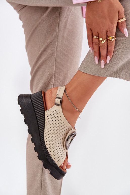 Sieviešu basenes Sieviešu Uz Ķīļa ar ornamentiem Artiker 56C0111 smilšu krāsas Sieviešu basenes Sieviešu Uz Ķīļa ar ornamentiem Artiker 56C0111 smilšu krāsas