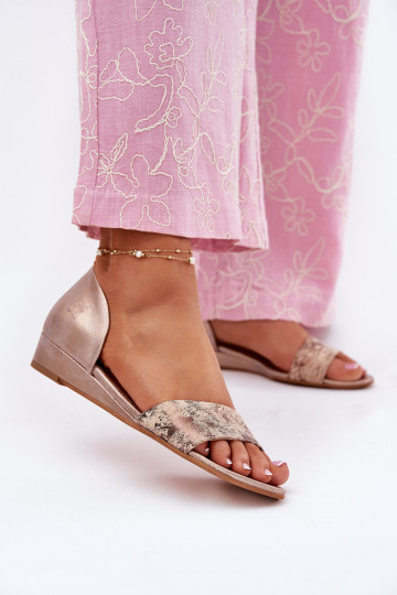 Sieviešu basenes Tā irciejka 01971-71 Zelta krāsas