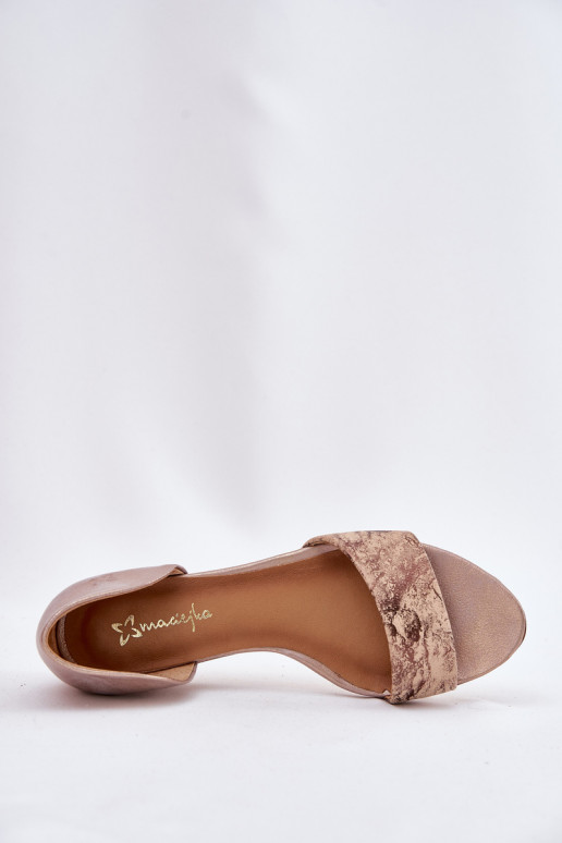 Sieviešu basenes Tā irciejka 01971-71 Zelta krāsas Sieviešu basenes Tā irciejka 01971-71 Zelta krāsas