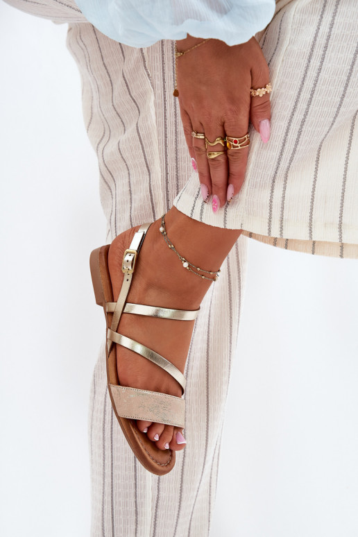 Sieviešu basenes Sieviešu ar platiem papēžiem Tā irciejka 06966-25 Zelta krāsas Sieviešu basenes Sieviešu ar platiem papēžiem Tā irciejka 06966-25 Zelta krāsas