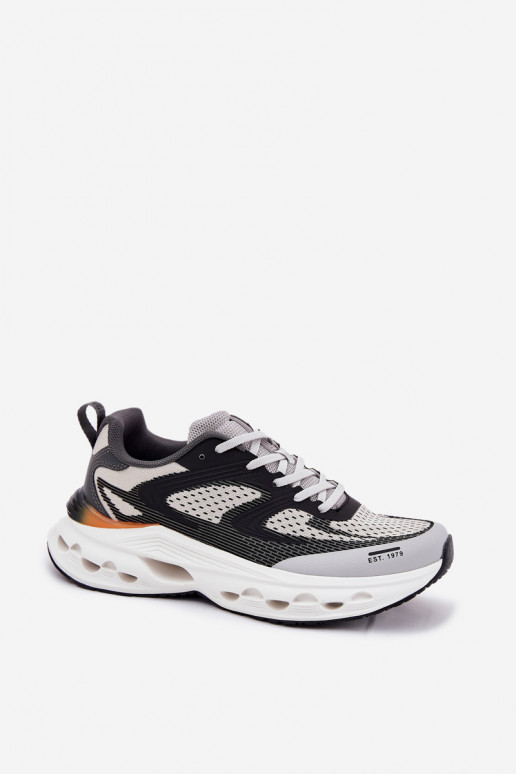 sporta apavi Vīriešiem ar platformu Big Star RR174023 Hi-Poly System Pelēkas krāsas