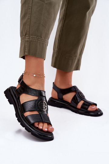 Sieviešu basenes Sieviešu Laque Ar greznu Detalem Artiker 56C0691 melnas krāsas