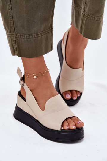 Āda Sieviešu ar platformus basenes Artiker 54C0401 smilšu krāsas