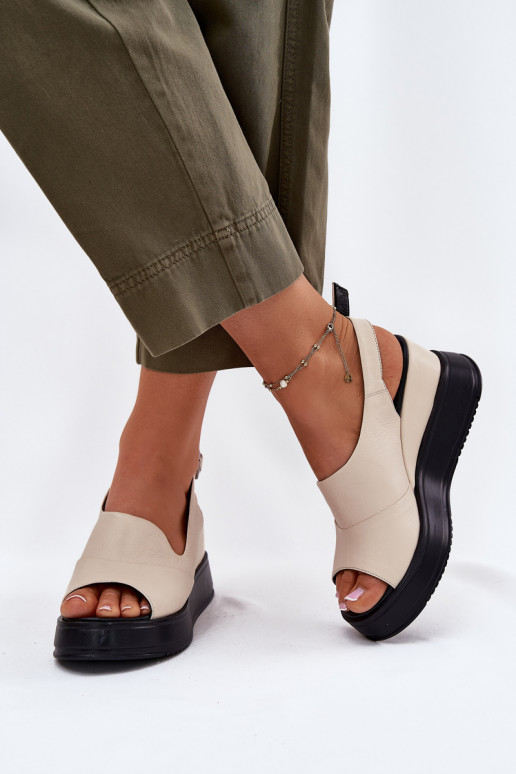 Āda Sieviešu ar platformus basenes Artiker 54C0401 smilšu krāsas