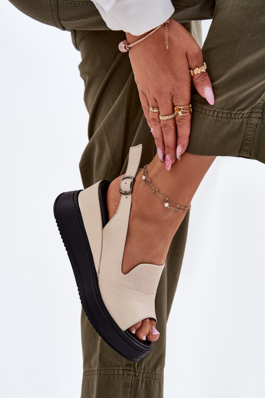 Āda Sieviešu ar platformus basenes Artiker 54C0401 smilšu krāsas