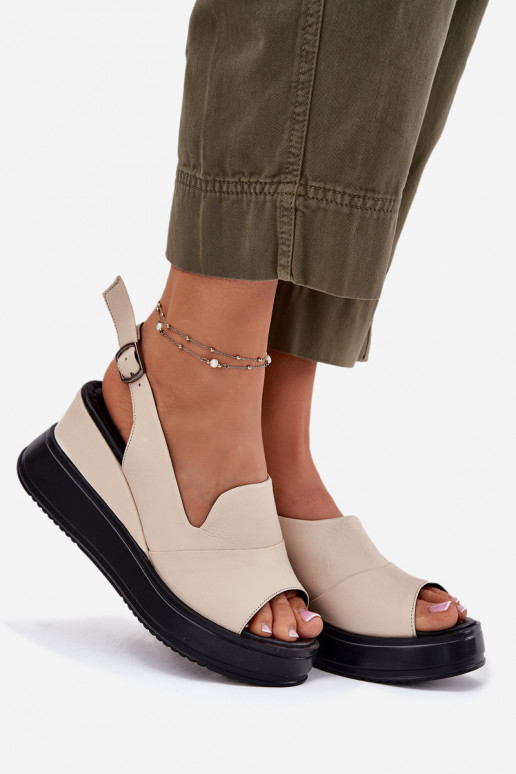 Āda Sieviešu ar platformus basenes Artiker 54C0401 smilšu krāsas