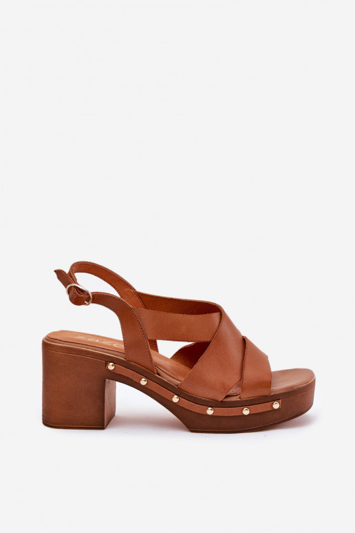 Sieviešu basenes Zazoo 1081 brūnas krāsas