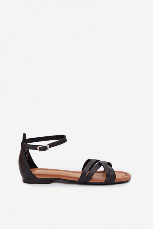 Sieviešu basenes Sieviešu ar platiem papēžiem Tā irciejka 07029-01 melnas krāsas Sieviešu basenes Sieviešu ar platiem papēžiem Tā irciejka 07029-01 melnas krāsas