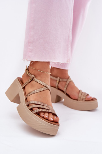 Sieviešu basenes Sieviešu Tā irciejka 06990-25 Zelta krāsas 2