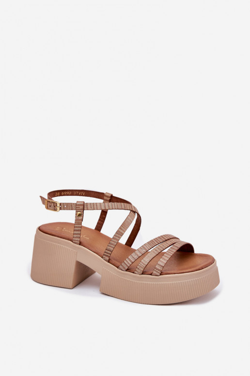 Sieviešu basenes Sieviešu Tā irciejka 06990-25 Zelta krāsas Sieviešu basenes Sieviešu Tā irciejka 06990-25 Zelta krāsas