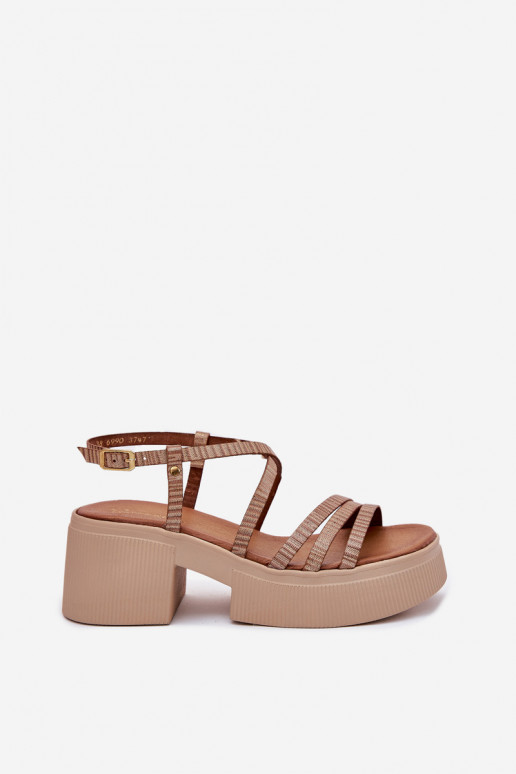 Sieviešu basenes Sieviešu Tā irciejka 06990-25 Zelta krāsas Sieviešu basenes Sieviešu Tā irciejka 06990-25 Zelta krāsas