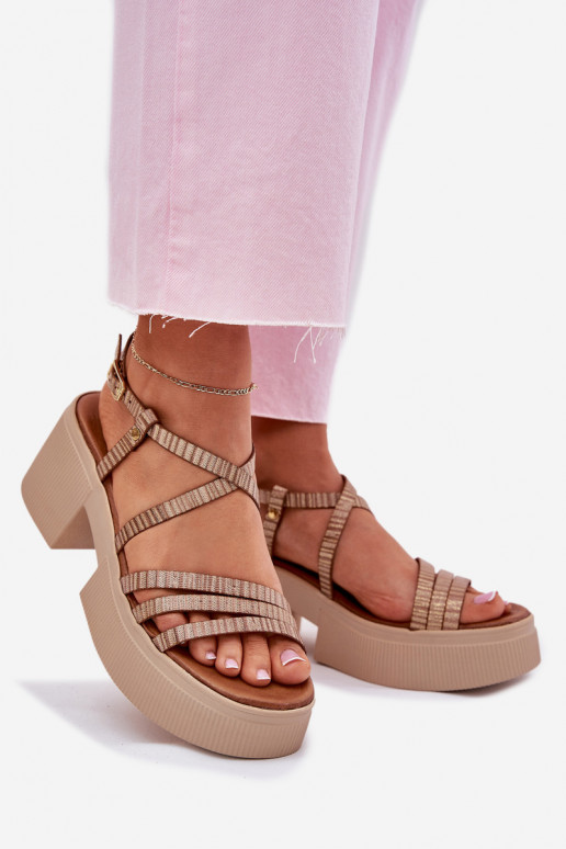 Sieviešu basenes Sieviešu Tā irciejka 06990-25 Zelta krāsas Sieviešu basenes Sieviešu Tā irciejka 06990-25 Zelta krāsas