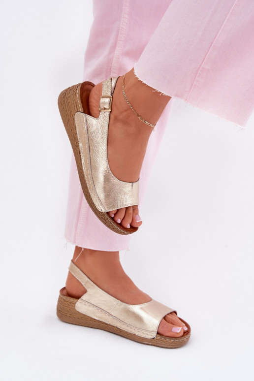 Sieviešu basenes Sieviešu Uz Ķīļa Tā irciejka L7069 -25 Zelta krāsas Sieviešu basenes Sieviešu Uz Ķīļa Tā irciejka L7069 -25 Zelta krāsas