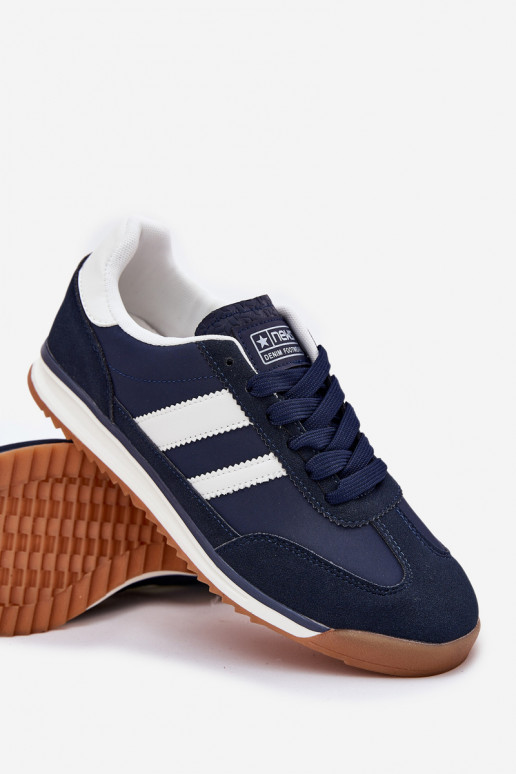 sporta apavi Sneakers modeļa apavi Vīriešiem tumši zilas krāsas Sivara