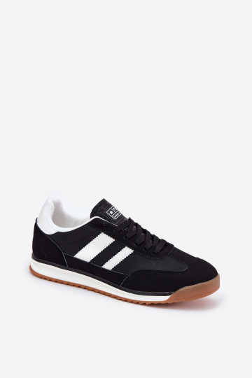 sporta apavi Sneakers modeļa apavi Vīriešiem melnas krāsas Sivara