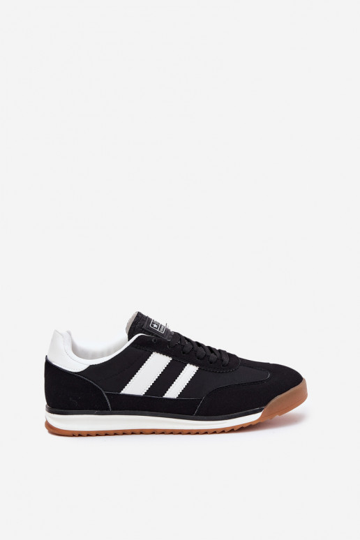 sporta apavi Sneakers modeļa apavi Vīriešiem melnas krāsas Sivara