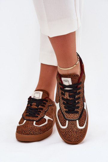 Sneakers modeļa apavi Sieviešu Daniel Lopez Just Dare SS2D4016 brūnas krāsas