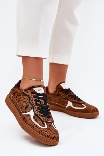 Sneakers modeļa apavi Sieviešu Daniel Lopez Just Dare SS2D4016 brūnas krāsas 2