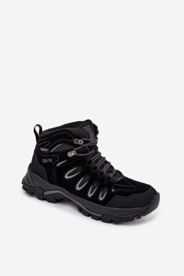 Āda pārgājienu zābaki Vīriešiem Big Star OO17433 HI-POLY SYSTEM melnas krāsas