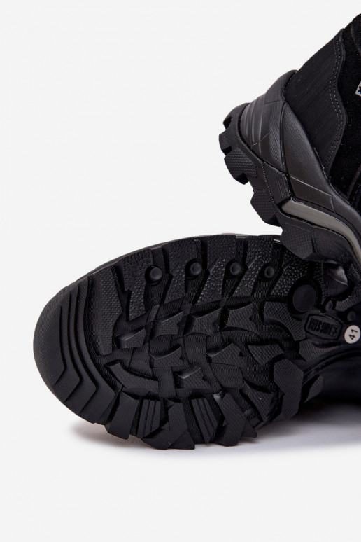 Āda pārgājienu zābaki Vīriešiem Big Star OO17433 HI-POLY SYSTEM melnas krāsas