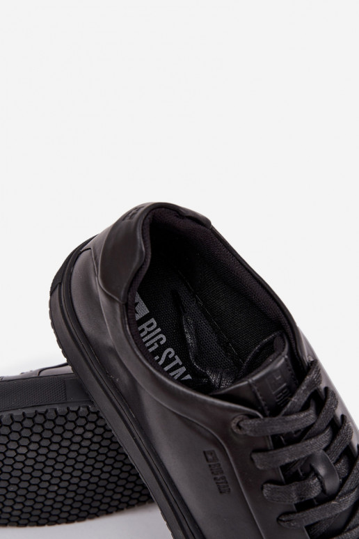 Āda brīvā laika apavi Sneakers modeļa apavi Vīriešiem Big Star SS174121 melnas krāsas