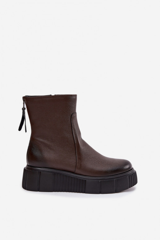 Zazoo 60369 Sieviešu puszābaki ar platformu CzekoladoIne Zazoo 60369 Sieviešu puszābaki ar platformu CzekoladoIne