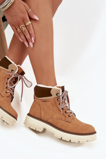 siltināti apavi Sieviešu O'NEILL BENICIA INOMEN HIGH brūnas krāsas