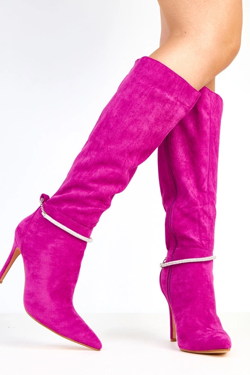 Violeta zamša garie zābaki ar... Violeta zamša garie zābaki ar...